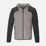 MEN FLEECE HOODED CARDIGAN
