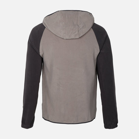 MEN FLEECE HOODED CARDIGAN