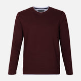 MEN LONG SLEEVE T-SHIRT ROUND NECK