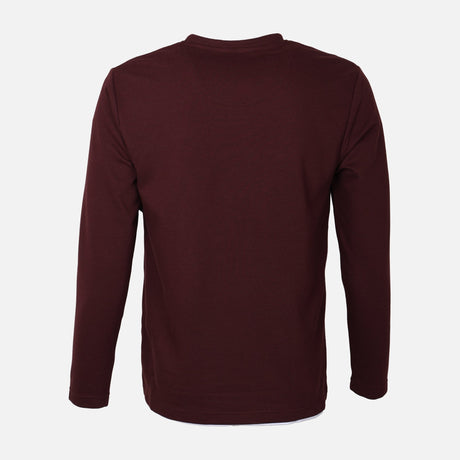 MEN LONG SLEEVE T-SHIRT ROUND NECK