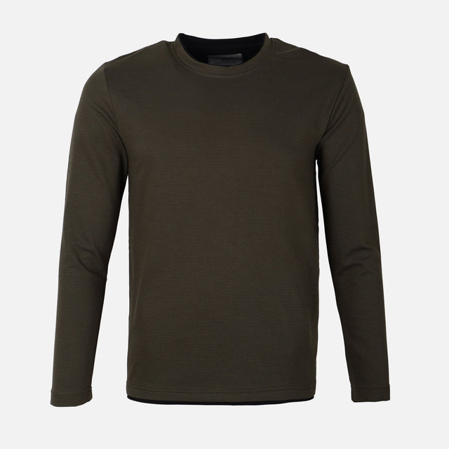 MEN LONG SLEEVE T-SHIRT ROUND NECK