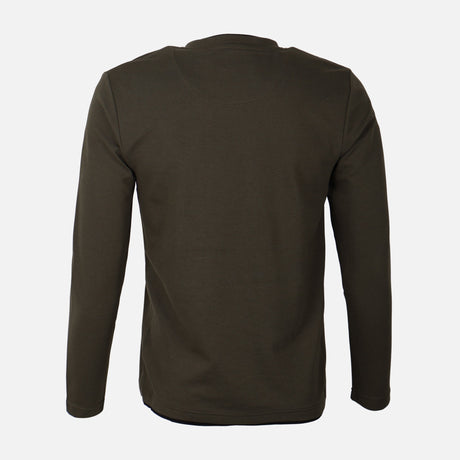 MEN LONG SLEEVE T-SHIRT ROUND NECK