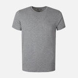 Men Spandex T-Shirt V-Neck