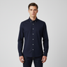 Men Basic Long Sleeve Oxford Shirt
