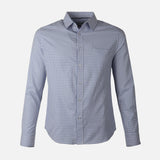 MEN LONG SLEEVE CHECKERED SHIRT