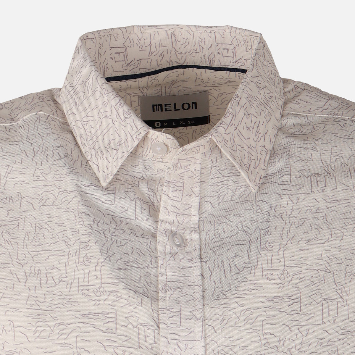 Men Oxford Short Sleeve Shirt