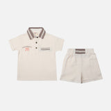 BOYS 2 PIECES SET POLO & SHORT