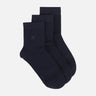 Men Antibacterial Quarter Socks 3 Pairs