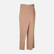 Women Draped Wrap Straight Leg Pant