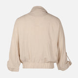 Women Oversized Double Pocket Shacket