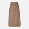 Women Linen Blend Maxi Skirt