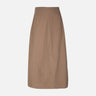 Women Linen Blend Maxi Skirt