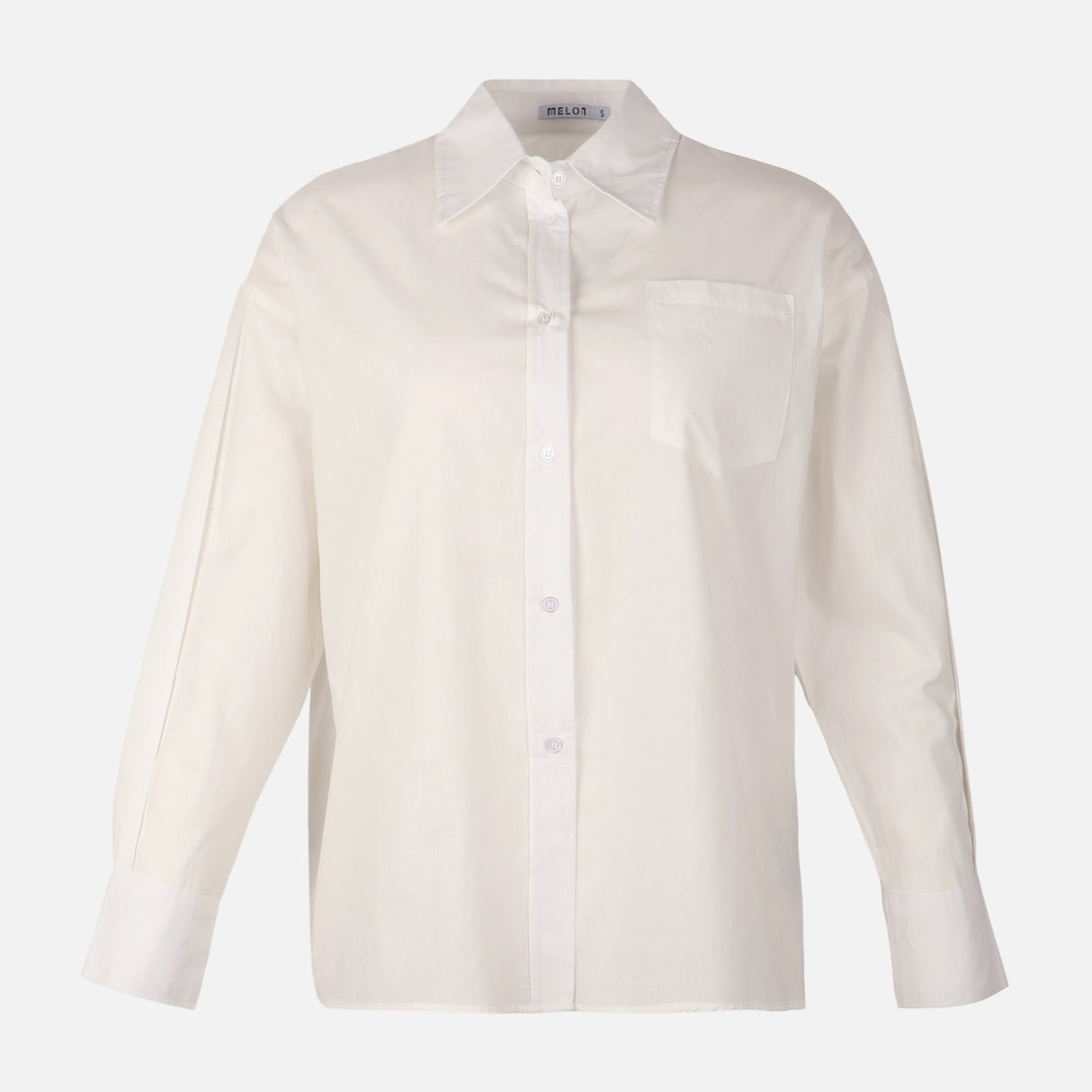 Women Poplin Oversize Butterfly Shirt