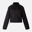 Women Woven Hooded Light Jacket