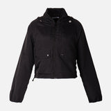 Women Woven Hooded Light Jacket