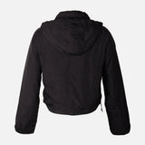 Women Woven Hooded Light Jacket