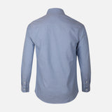 Men Plain Oxford Long Sleeve Shirt