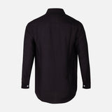 Men Woven Long Sleeve Plain Shirt