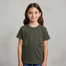 Girls Teens Basic-T-Shirt