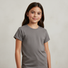 Girls Teens Basic-T-Shirt