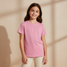 Girls Teens Basic-T-Shirt