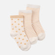 Girls Quarter Socks 3 Pairs