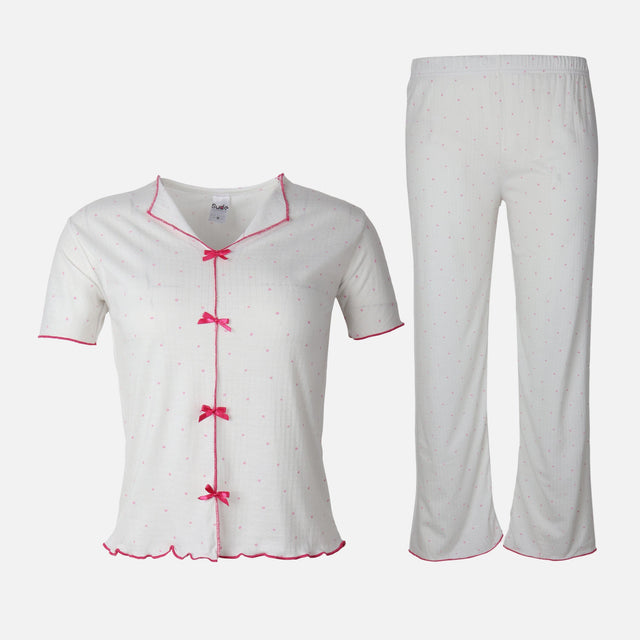 Ladies Pajama 2 Pieces Set