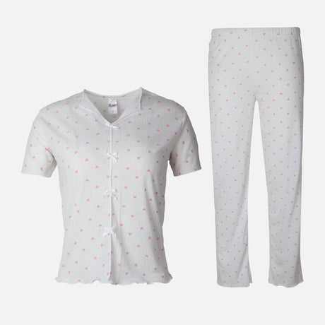 Ladies Pajama 2 Pieces Set