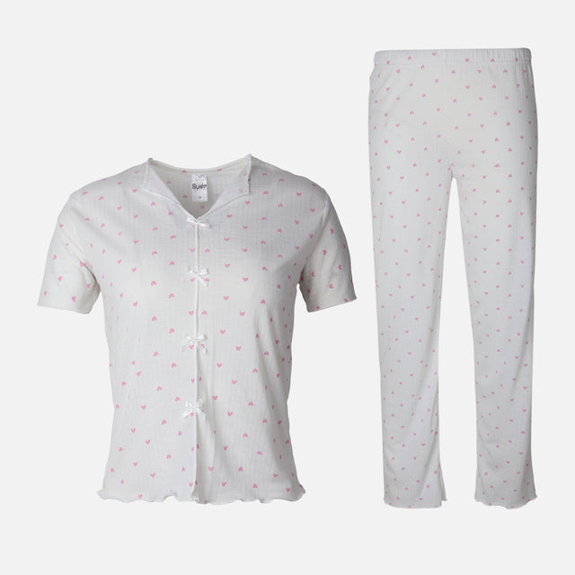 Ladies Pajama 2 Pieces Set