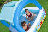 Inflatable Kids Pool With Sunshade