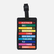 LADIES FASHION LUGGAGE TAG