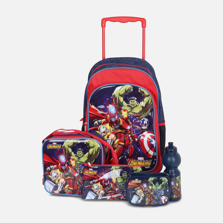 TROLLEY SCHOOL BAG 5IN1 (18 INCH)