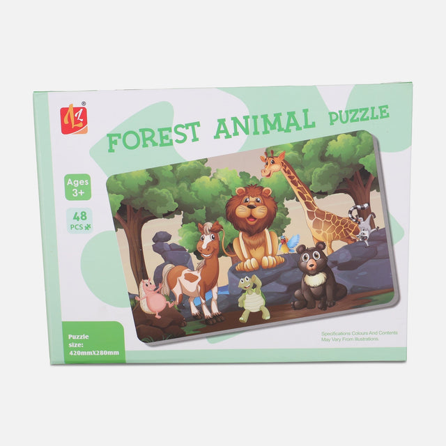 FOREST ANIMALS PUZZLE 48 PIECES