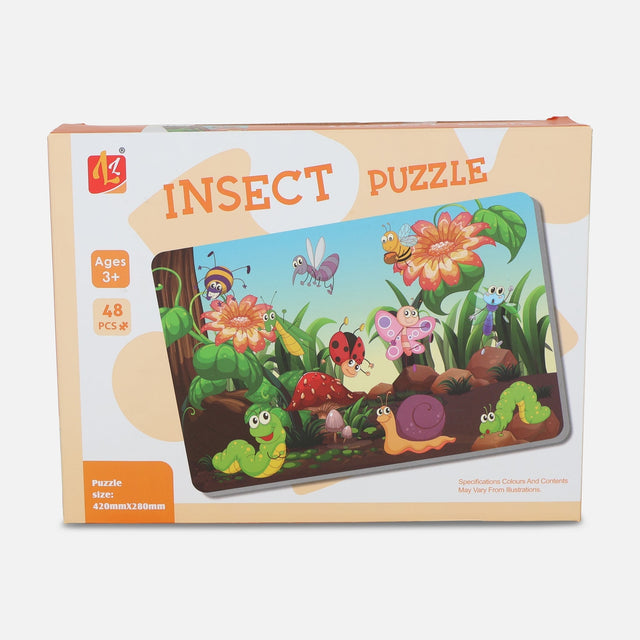 INSECTS PUZZLE 48 PIECES