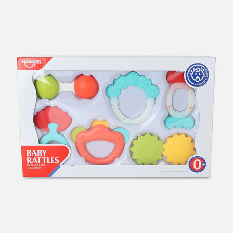 Baby Shake Bell Rattles 6 Pcs