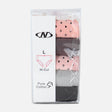 Women High-Waisted Panties  5 Pieces