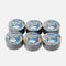 DISPOSABLE ANKLE SOCKS 6 PAIRS