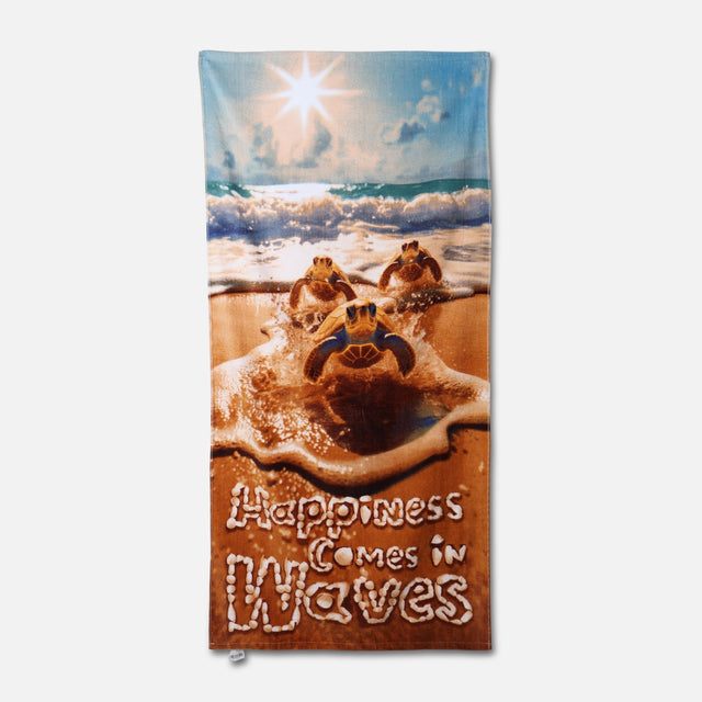 Printed Cotton Beach Towel