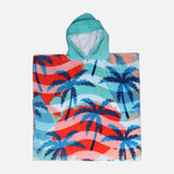 Printed Cotton Poncho Towel