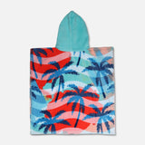 Printed Cotton Poncho Towel