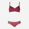 Jacquard Padded Bra & Panty Set