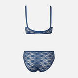 Jacquard Padded Bra & Panty Set