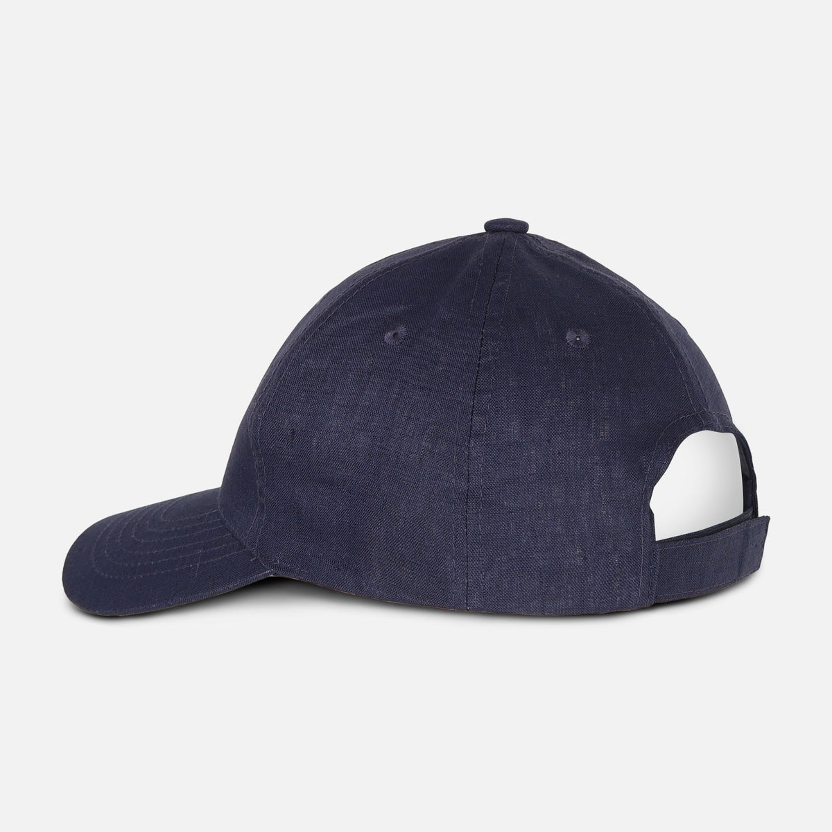 Mens Linen Basic Cap