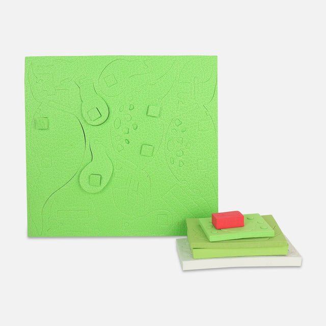 Kids Dinosaur Building Set-Diy Triceratops Puzzle Toy
