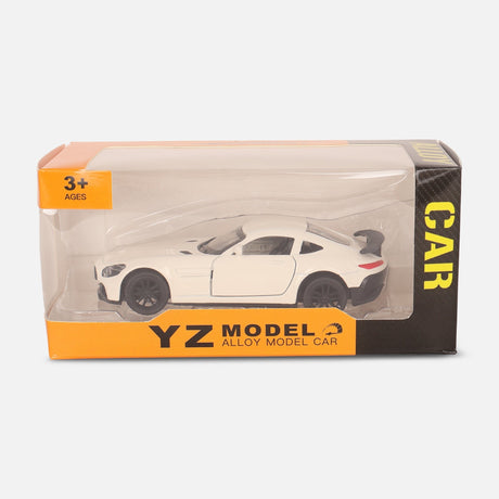 Mercedes Gtr Die Cast Metal Car Toy With 3 Opening Doors