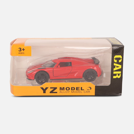 Metal Die Cast Sports Car Toy With Opening Doors