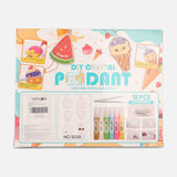 Kids Diy Gel Painting Set-Ice Cream Design Art Activity
