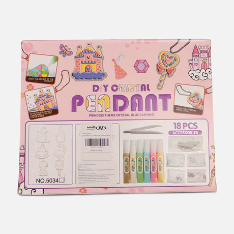 Kids Diy Gel Painting Set-Princess Design Art Activity