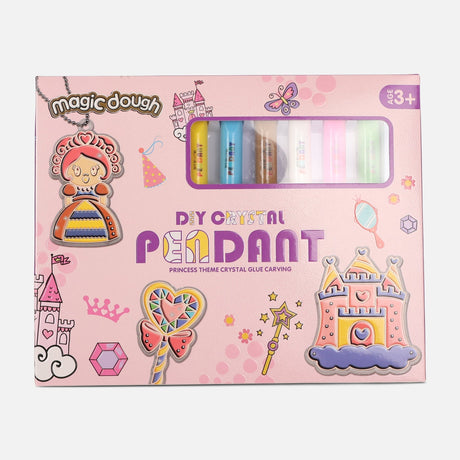 Kids Diy Gel Painting Set-Princess Design Art Activity