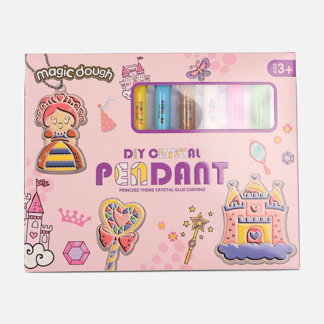 Kids Diy Gel Painting Set-Princess Design Art Activity